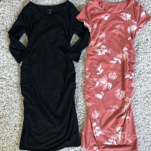 Target Isabel brand maternity midi dresses